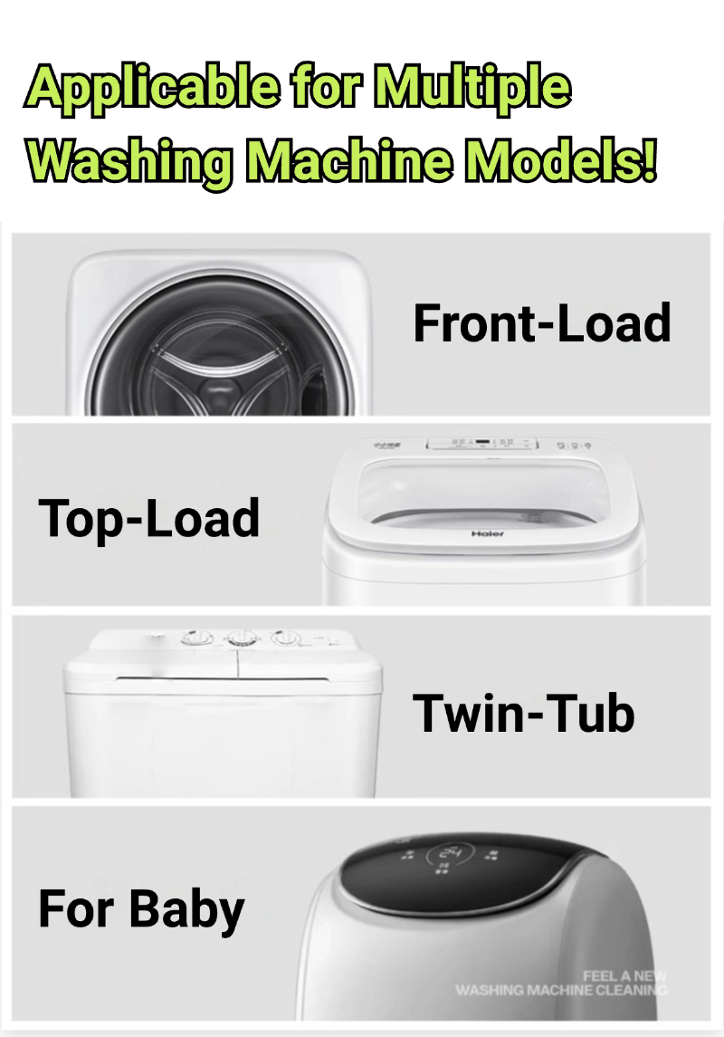 Spin 'n Shine Washing Machine Cleaning Tablets | Deep Clean