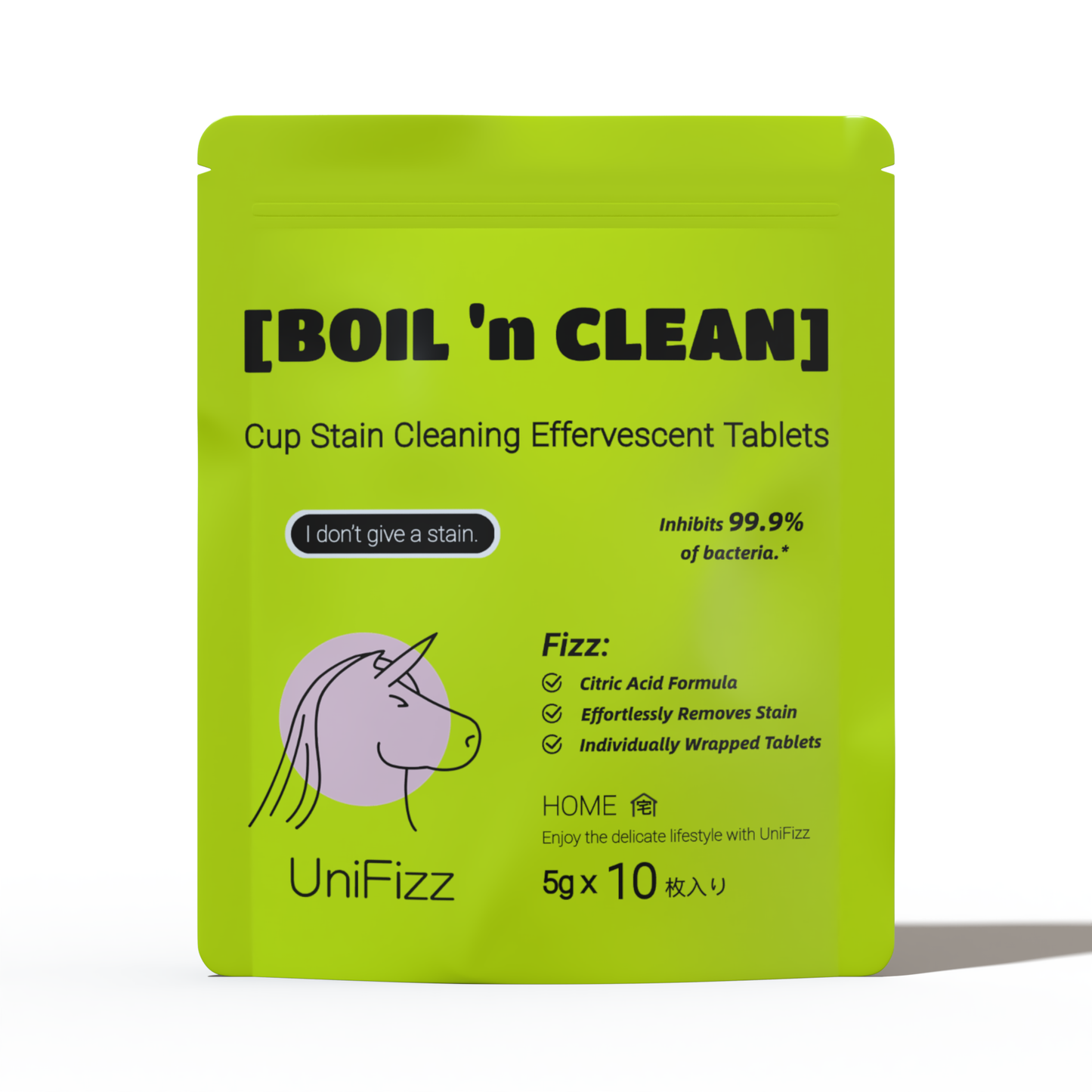 Boil 'n Clean | UniFizz Cup Cleaning Effervescent Tablet | Deep Cleaning