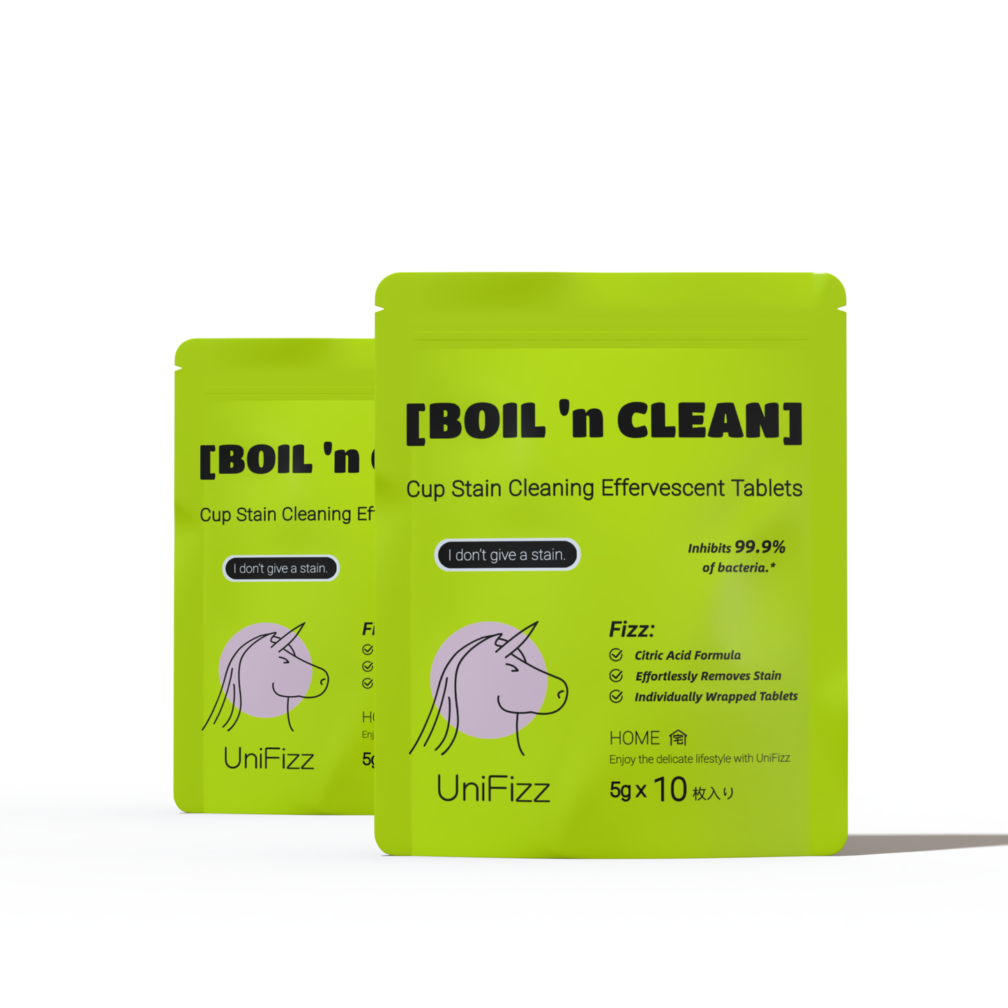 Boil 'n Clean | UniFizz Cup Cleaning Effervescent Tablet | Deep Cleaning