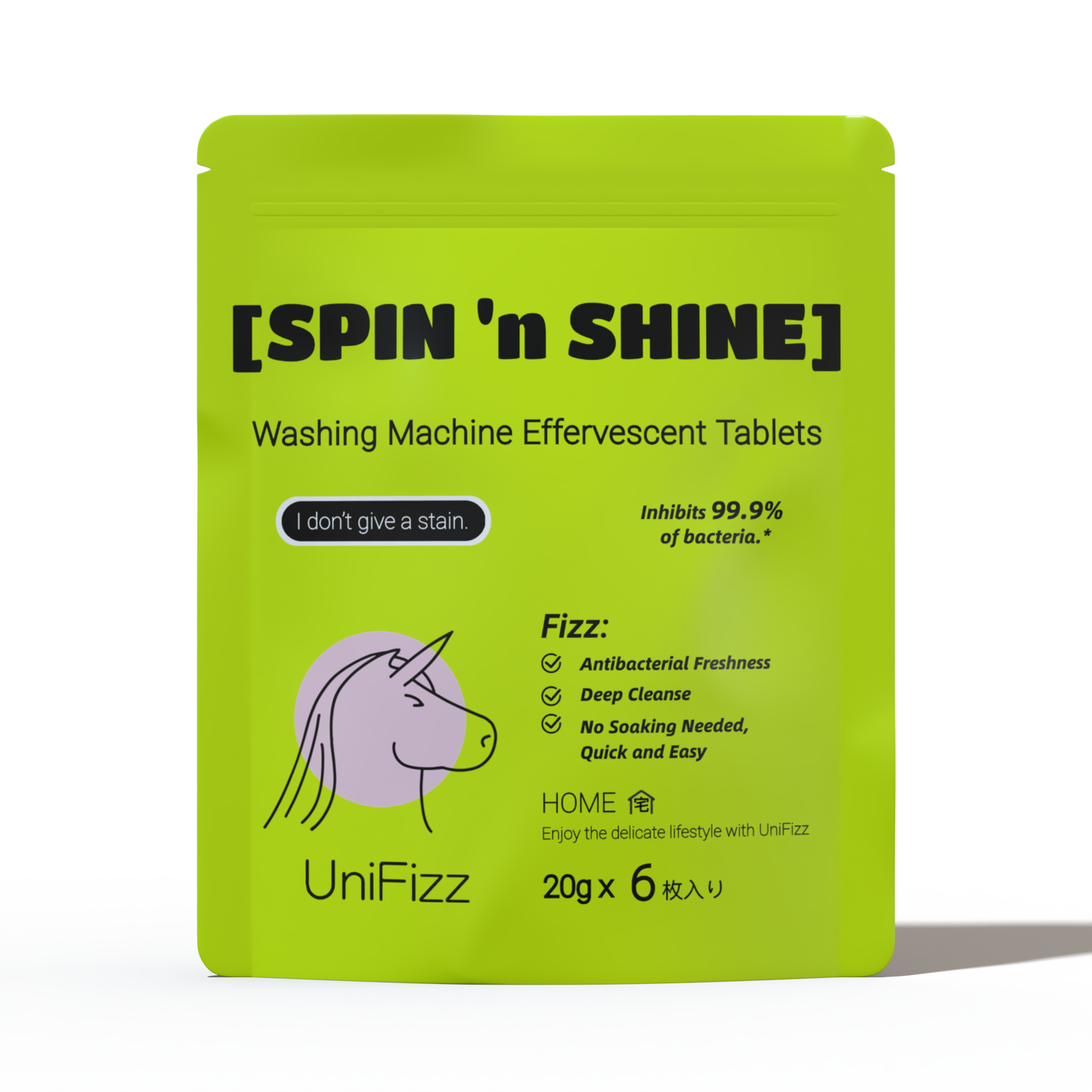 Spin 'n Shine Washing Machine Cleaning Tablets | Deep Clean